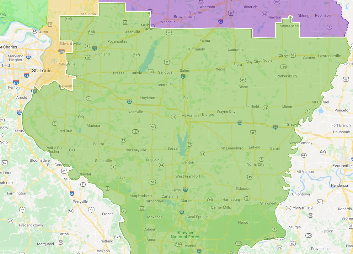 All of Southern Illinois to be in 12th Congressional District under ...